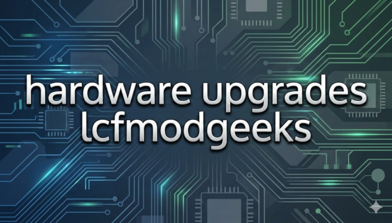 hardware upgrades lcfmodgeeks