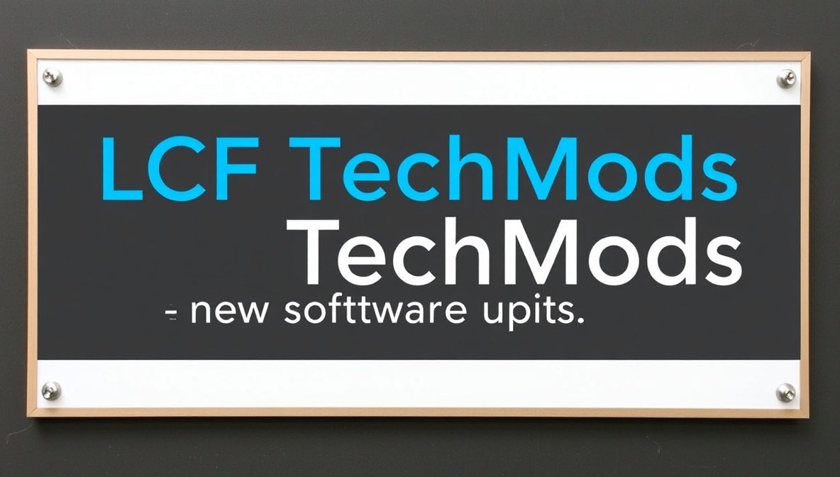lcftechmods new software update from lyncconf
